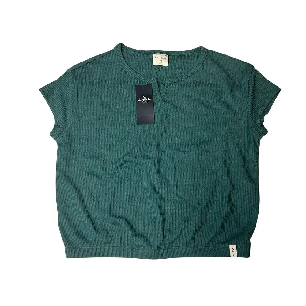 NWT Abercrombie Kids Waffle Knit Top 9-10Y